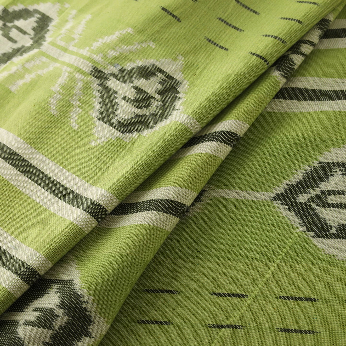 Pochampally Central Asian Ikat Pure Cotton Fabric 16