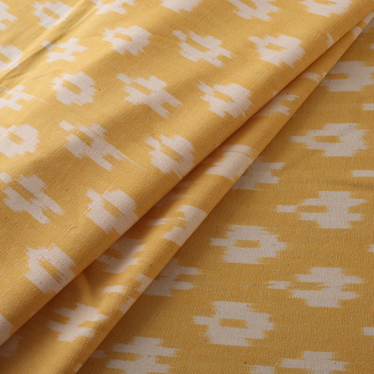Pochampally Central Asian Ikat Pure Cotton Fabric 15