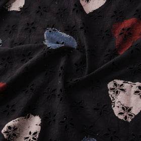 Ajrakh Hand Block Print Natural Dyed Cotton Hakoba Fabric 10