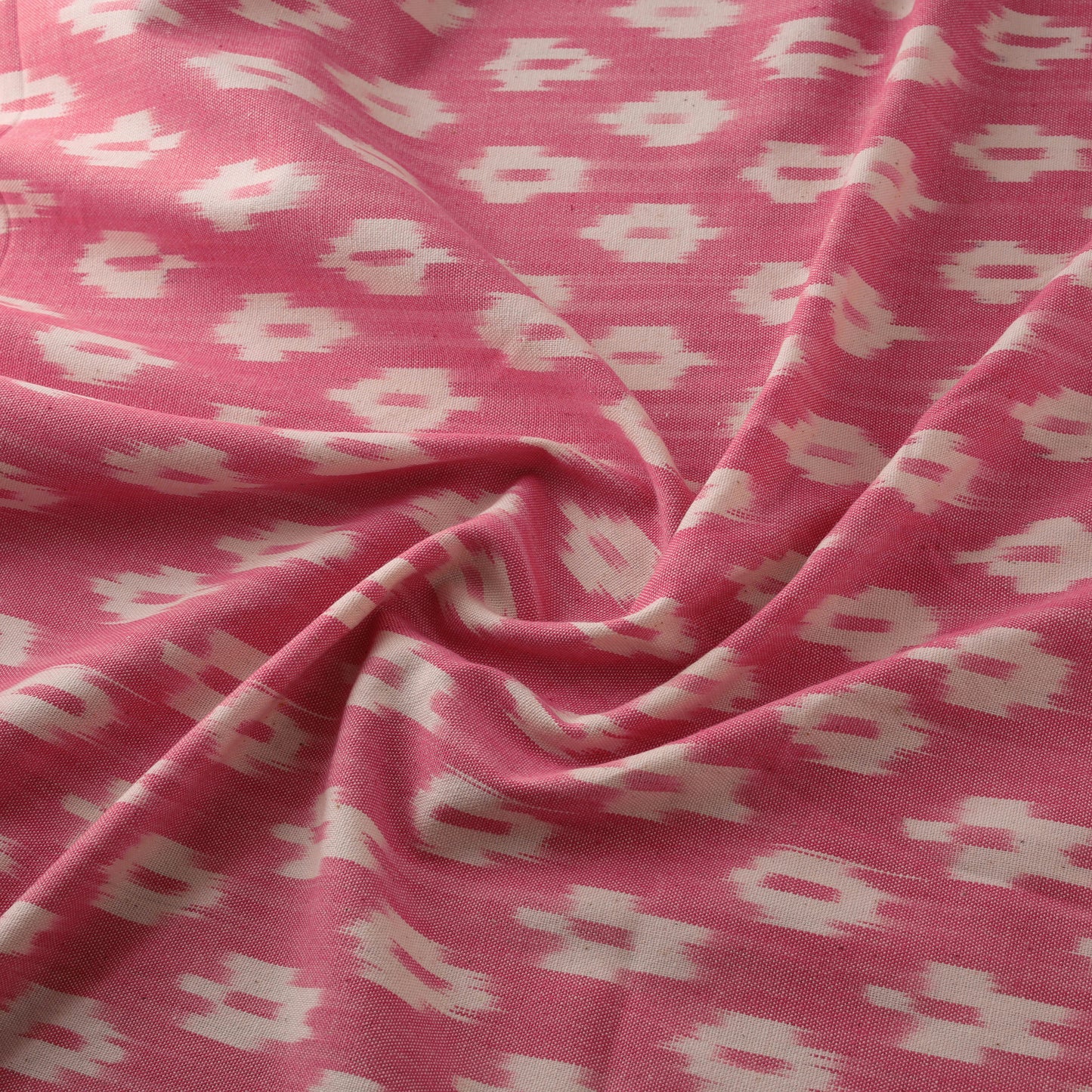 Pochampally Central Asian Ikat Pure Cotton Fabric 14