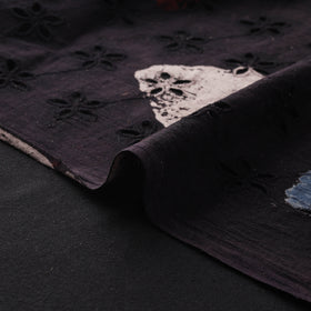 Ajrakh Hand Block Print Natural Dyed Cotton Hakoba Fabric 10