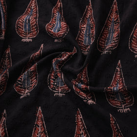 Ajrakh Hand Block Print Natural Dyed Cotton Hakoba Fabric 11