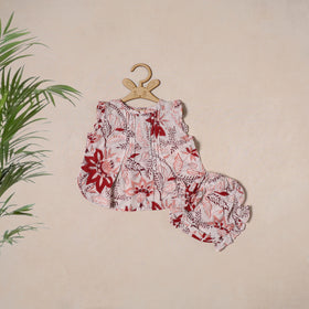 Pure Cotton Baby Girls Floral Print Top & Shorts (6-12 Months) 13