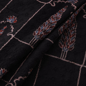 Ajrakh Hand Block Print Natural Dyed Cotton Hakoba Fabric 12