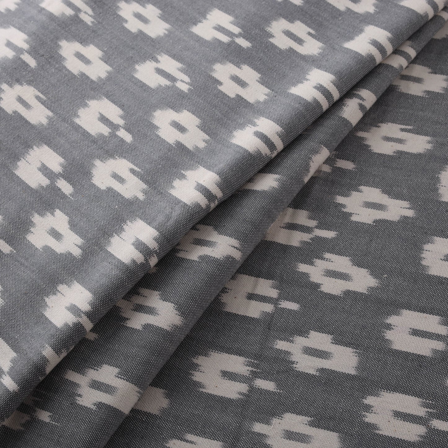 Pochampally Central Asian Ikat Pure Cotton Fabric 08