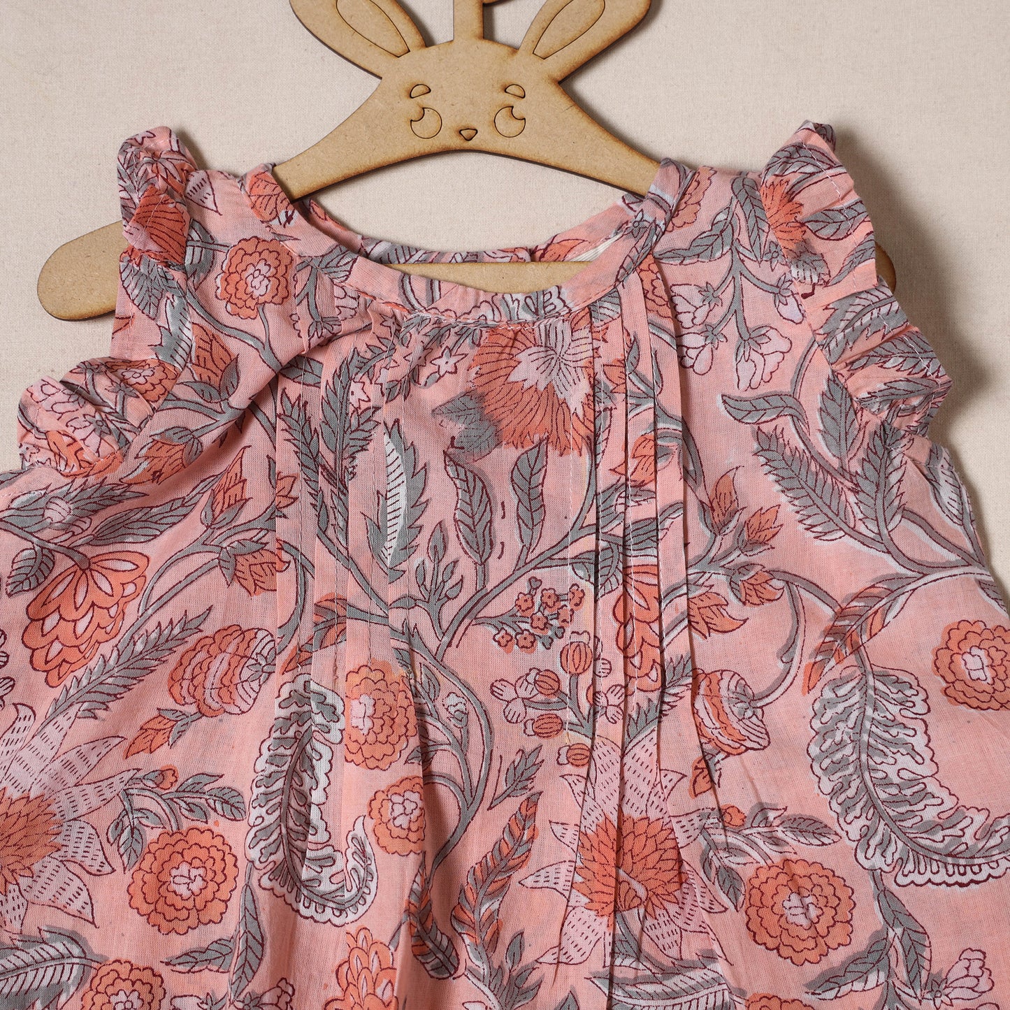 Pure Cotton Baby Girls Floral Print Top & Shorts (6-12 Months) 14