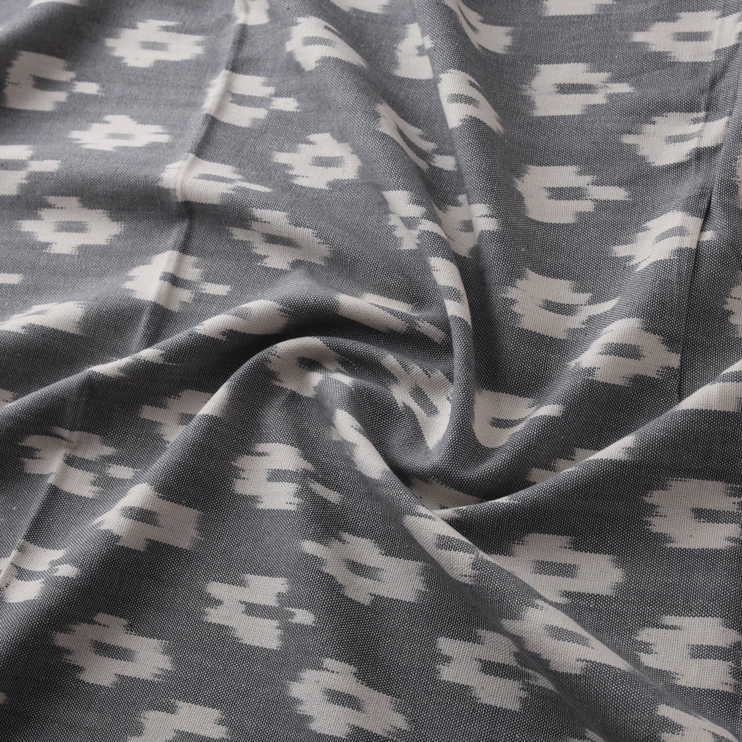 Pochampally Central Asian Ikat Pure Cotton Fabric 08
