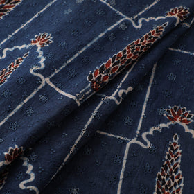 Ajrakh Hand Block Print Natural Dyed Cotton Hakoba Fabric 15