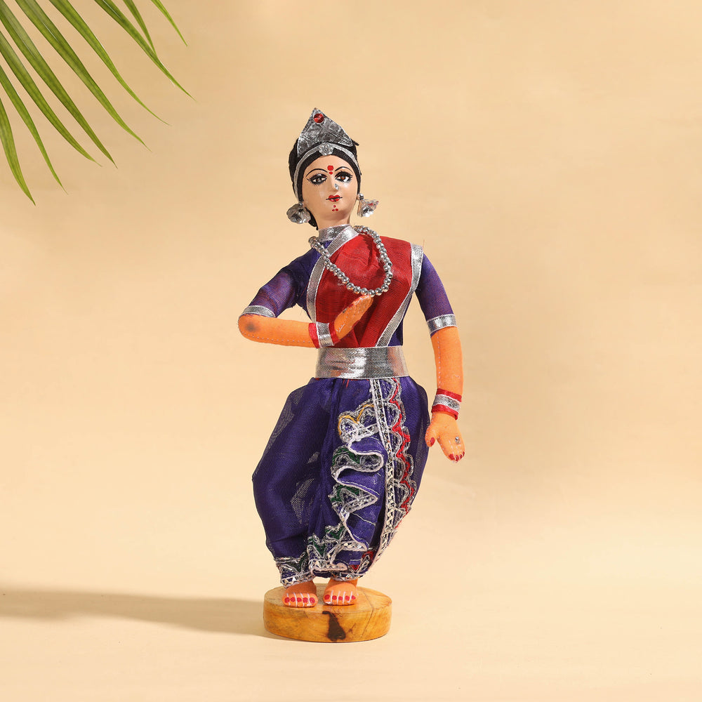 Traditional Handmade Odissi Dancing Doll