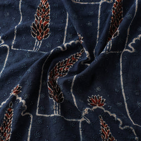 Ajrakh Hand Block Print Natural Dyed Cotton Hakoba Fabric 15