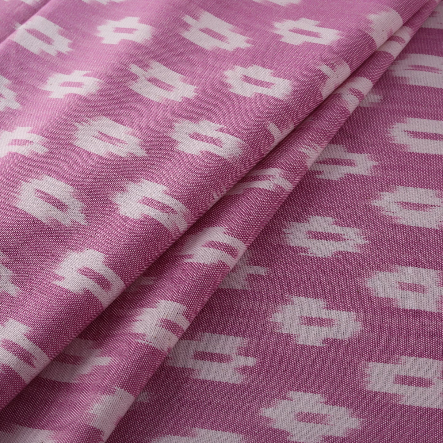 Pochampally Central Asian Ikat Pure Cotton Fabric 06
