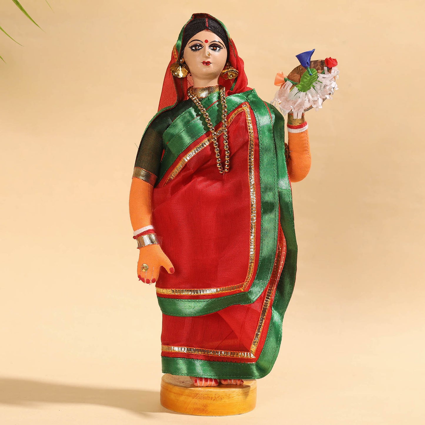 Traditional Handmade Pujarini Doll