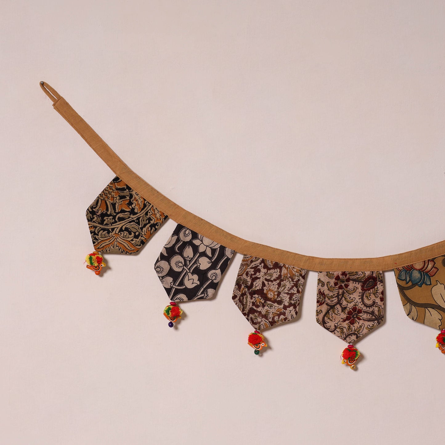 Multicolor - decorative handmade fabric toran 22