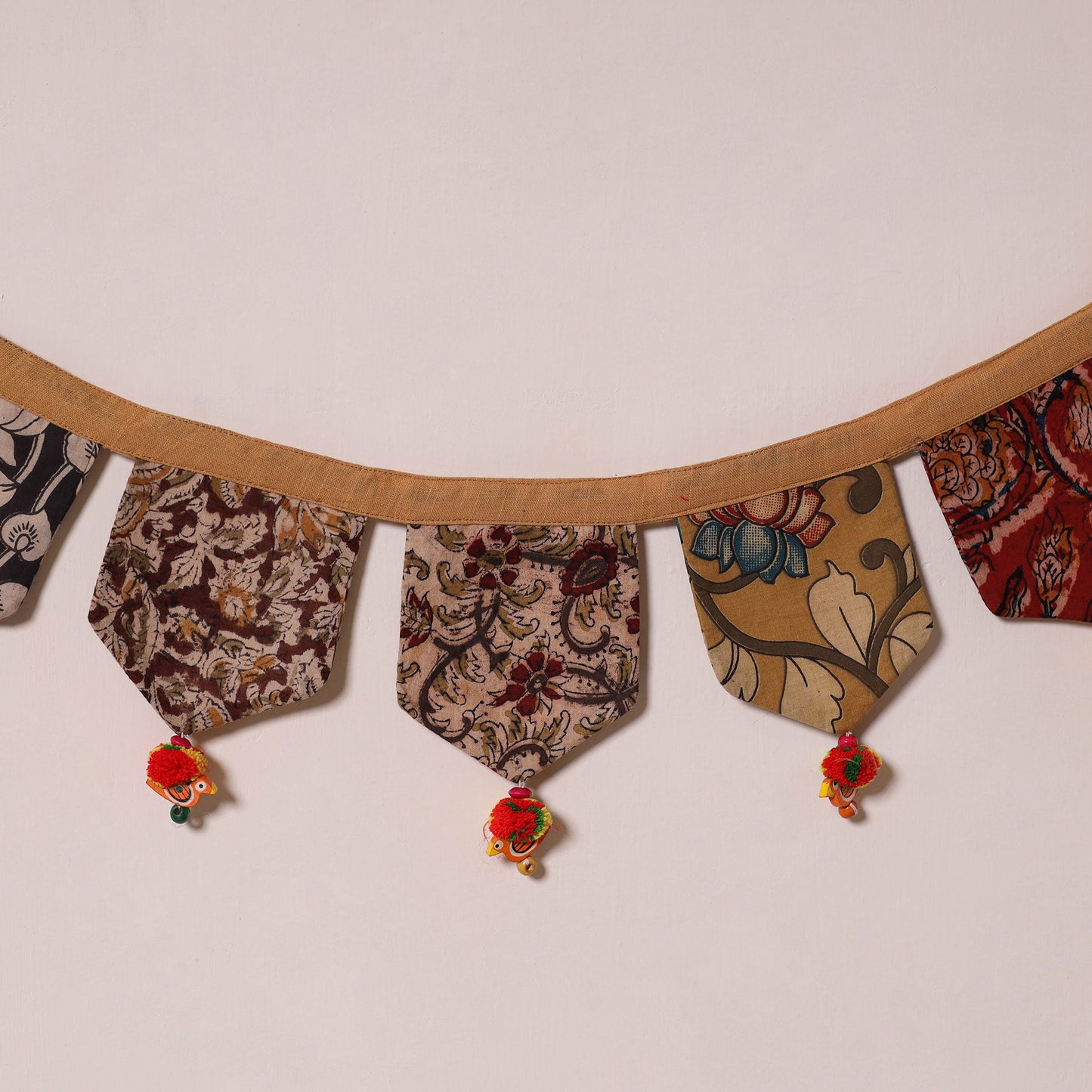 Multicolor - decorative handmade fabric toran 22