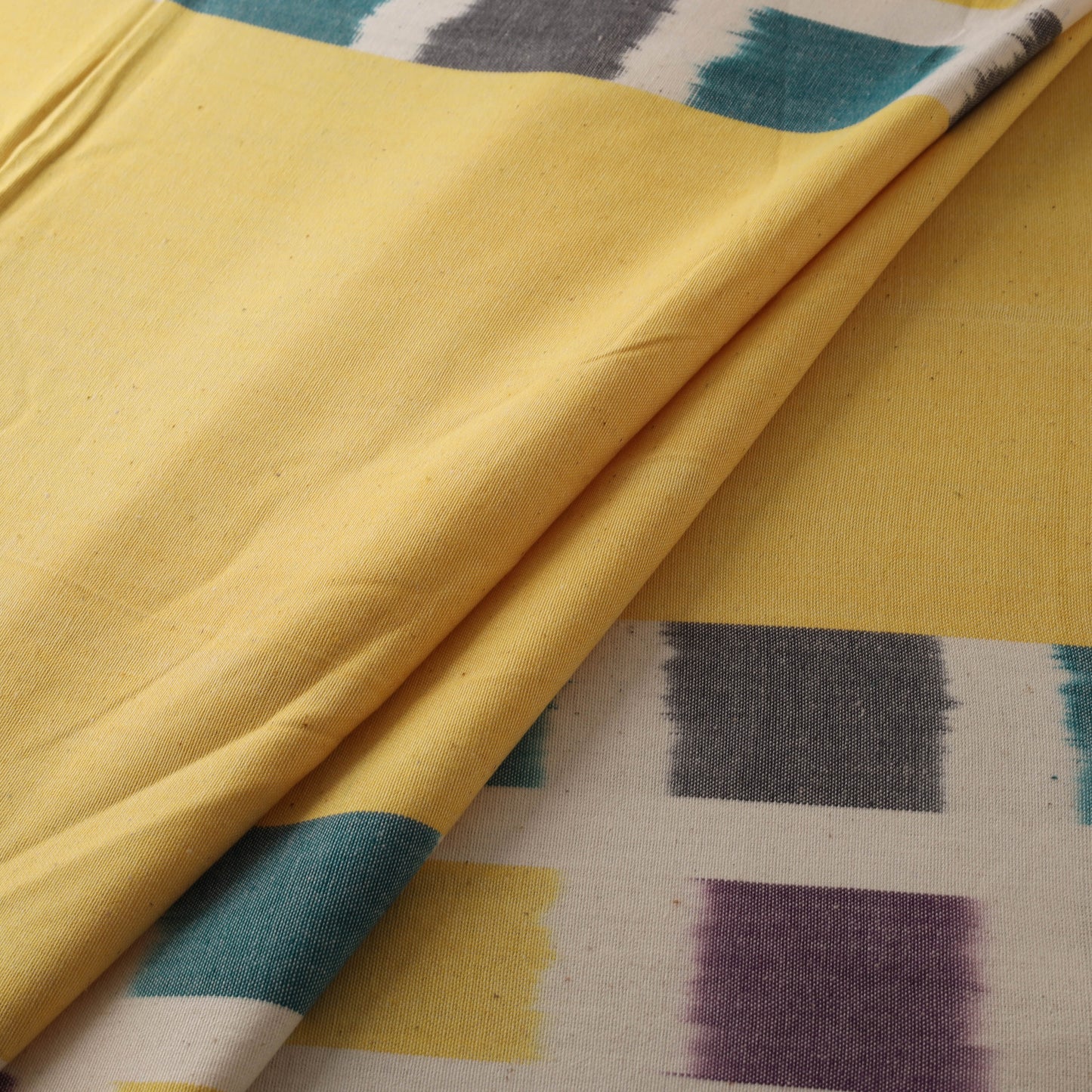 Pochampally Central Asian Ikat Pure Cotton Fabric 02