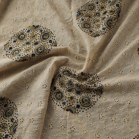 Ajrakh Hand Block Print Natural Dyed Cotton Hakoba Fabric 20