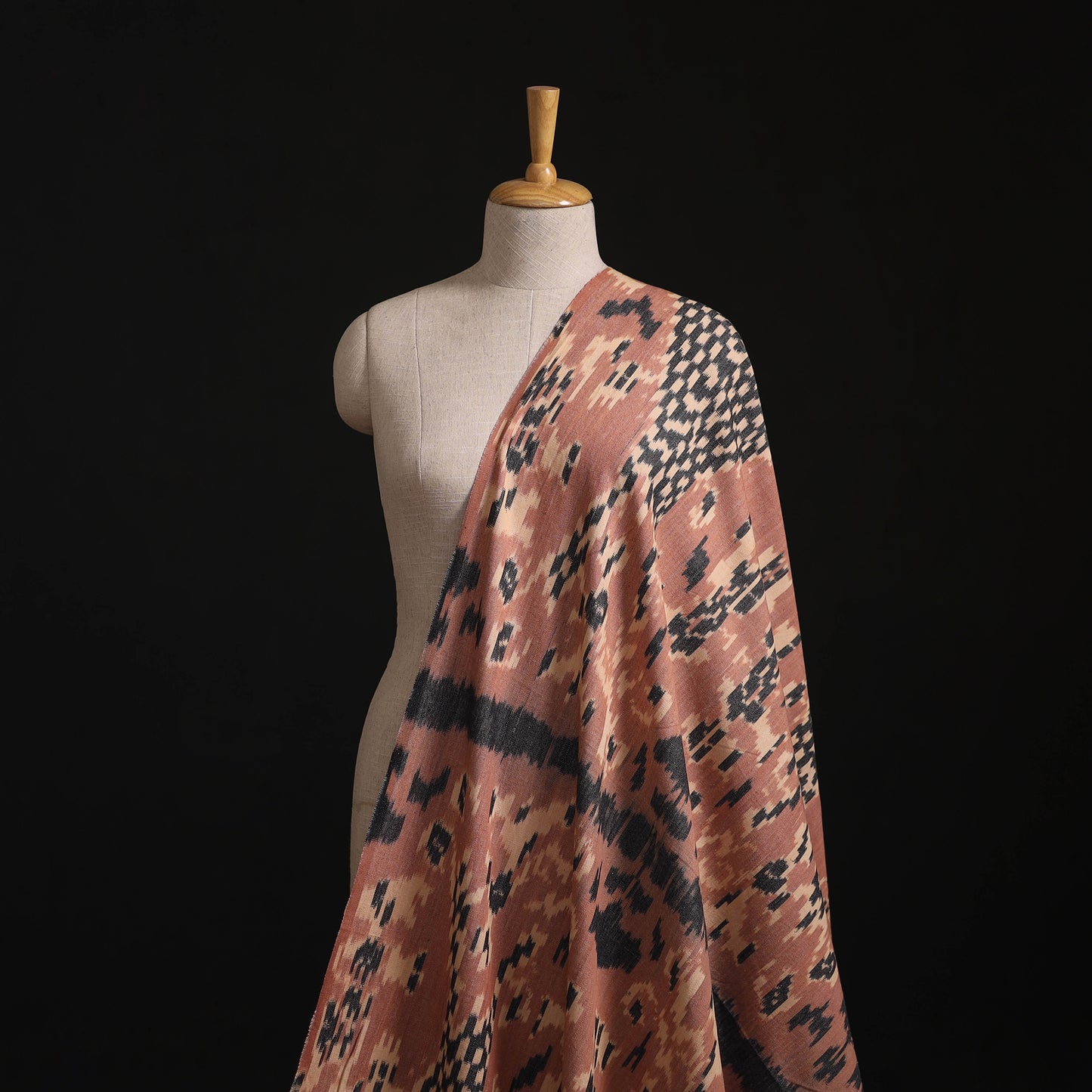 Pochampally Central Asian Ikat Pure Cotton Fabric 03