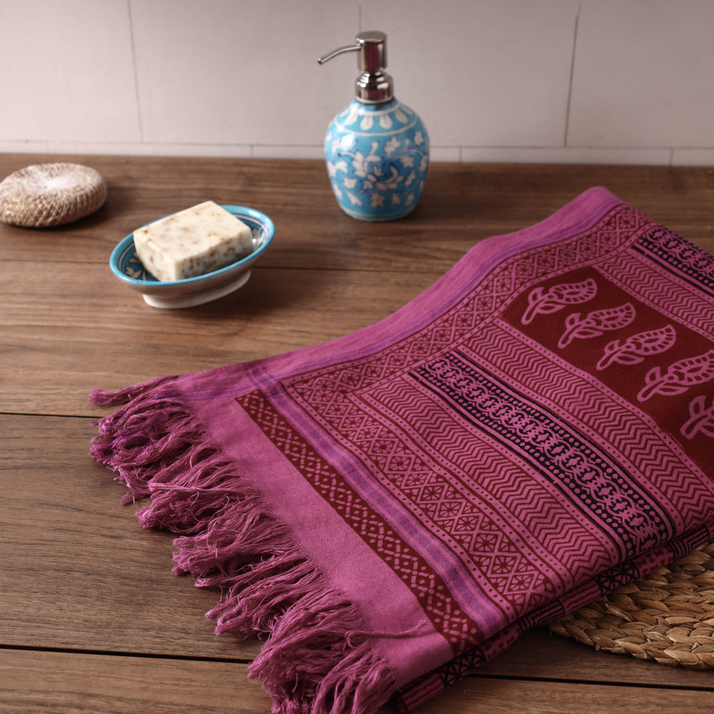 Printed Cotton Towel
