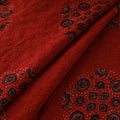 Ajrakh Hand Block Print Natural Dyed Cotton Hakoba Fabric 23