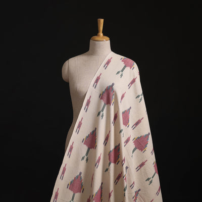 Pochampally Central Asian Ikat Pure Cotton Fabric 07