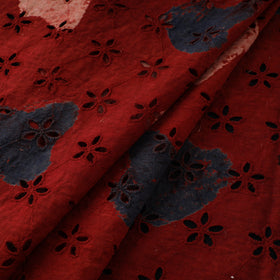 Ajrakh Hand Block Print Natural Dyed Cotton Hakoba Fabric 24