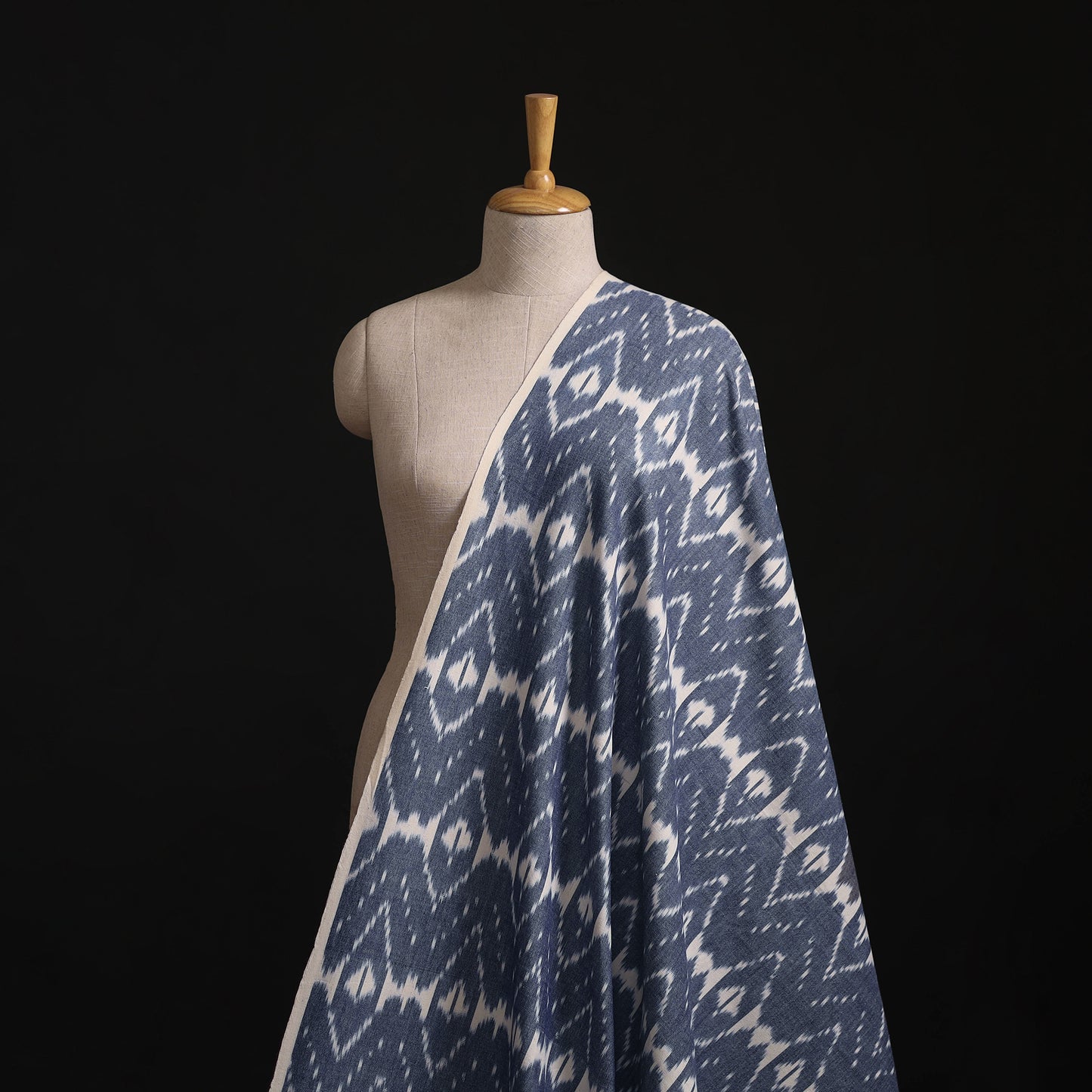 Pochampally Central Asian Ikat Pure Cotton Fabric 10