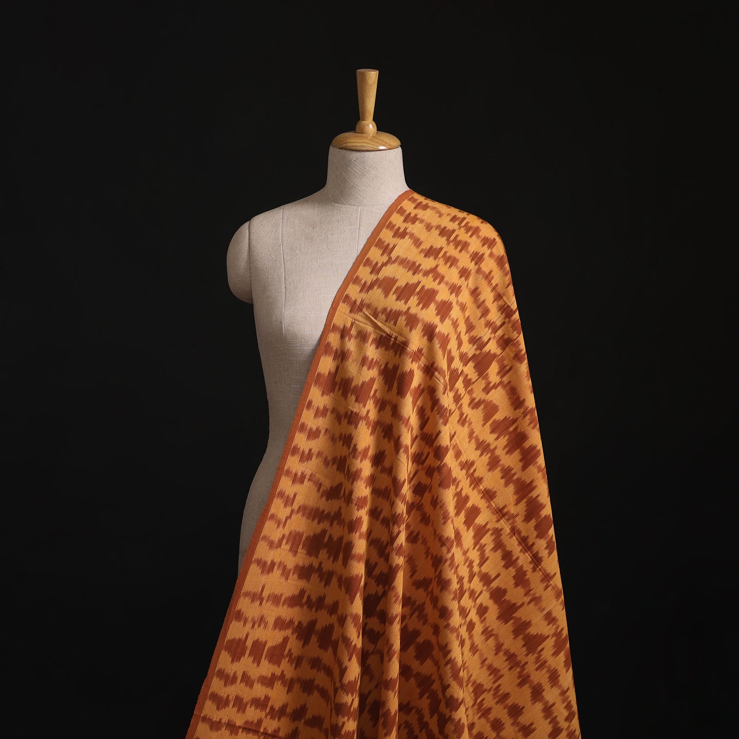 Pochampally Central Asian Ikat Pure Cotton Fabric 11