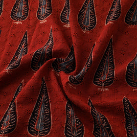 Ajrakh Hand Block Print Natural Dyed Cotton Hakoba Fabric 25