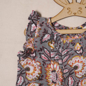 Pure Cotton Baby Girls Floral Print Top & Shorts (6-12 Months) 23