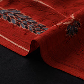 Ajrakh Hand Block Print Natural Dyed Cotton Hakoba Fabric 26