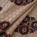 Ajrakh Hand Block Print Natural Dyed Cotton Hakoba Fabric 27