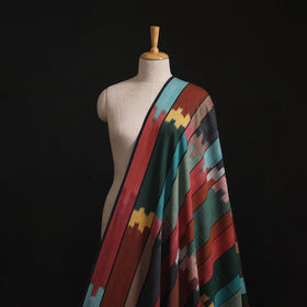 Pochampally Central Asian Ikat Pure Cotton Fabric 01