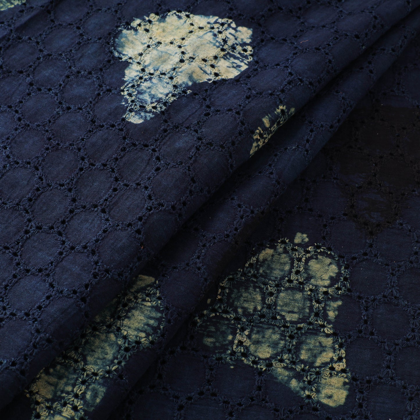 Ajrakh Hand Block Print Natural Dyed Cotton Hakoba Fabric 29