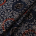 Ajrakh Hand Block Print Natural Dyed Cotton Fabric 75