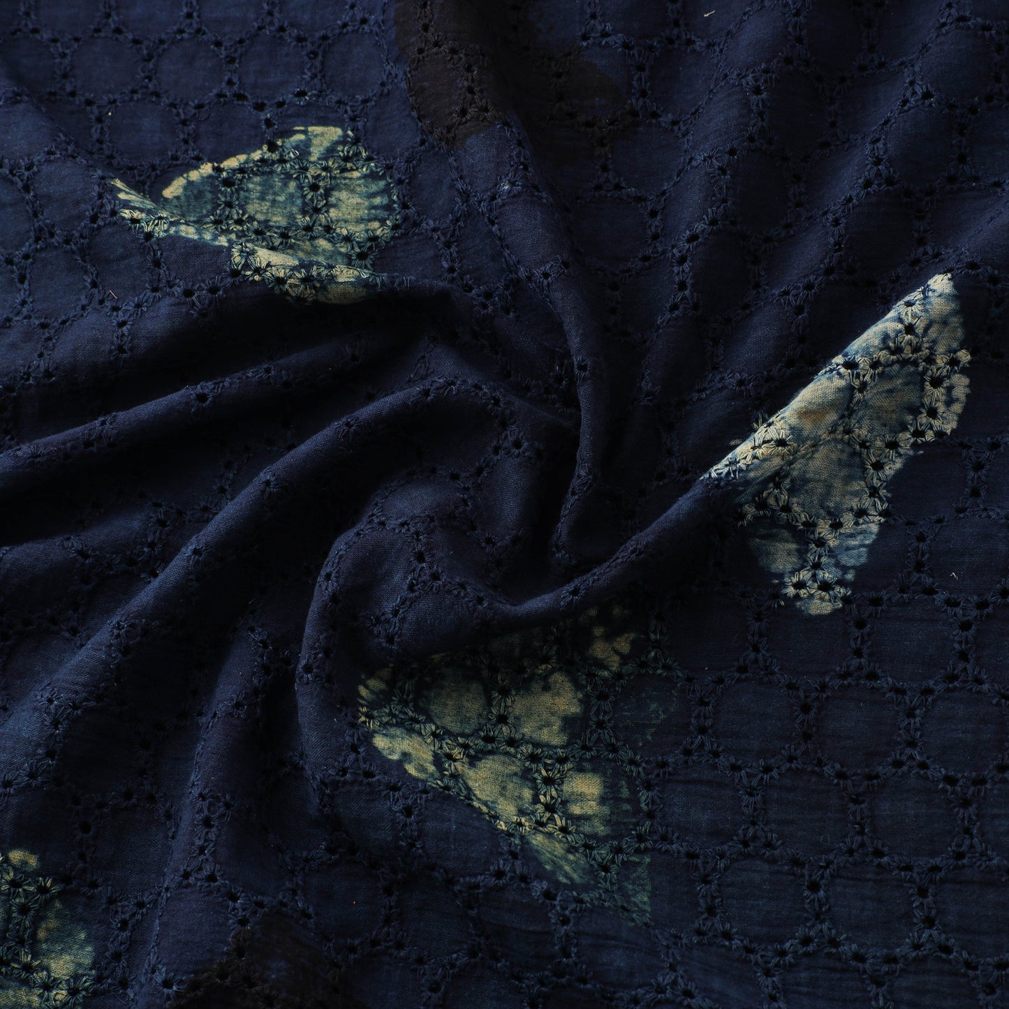 Ajrakh Hand Block Print Natural Dyed Cotton Hakoba Fabric 29