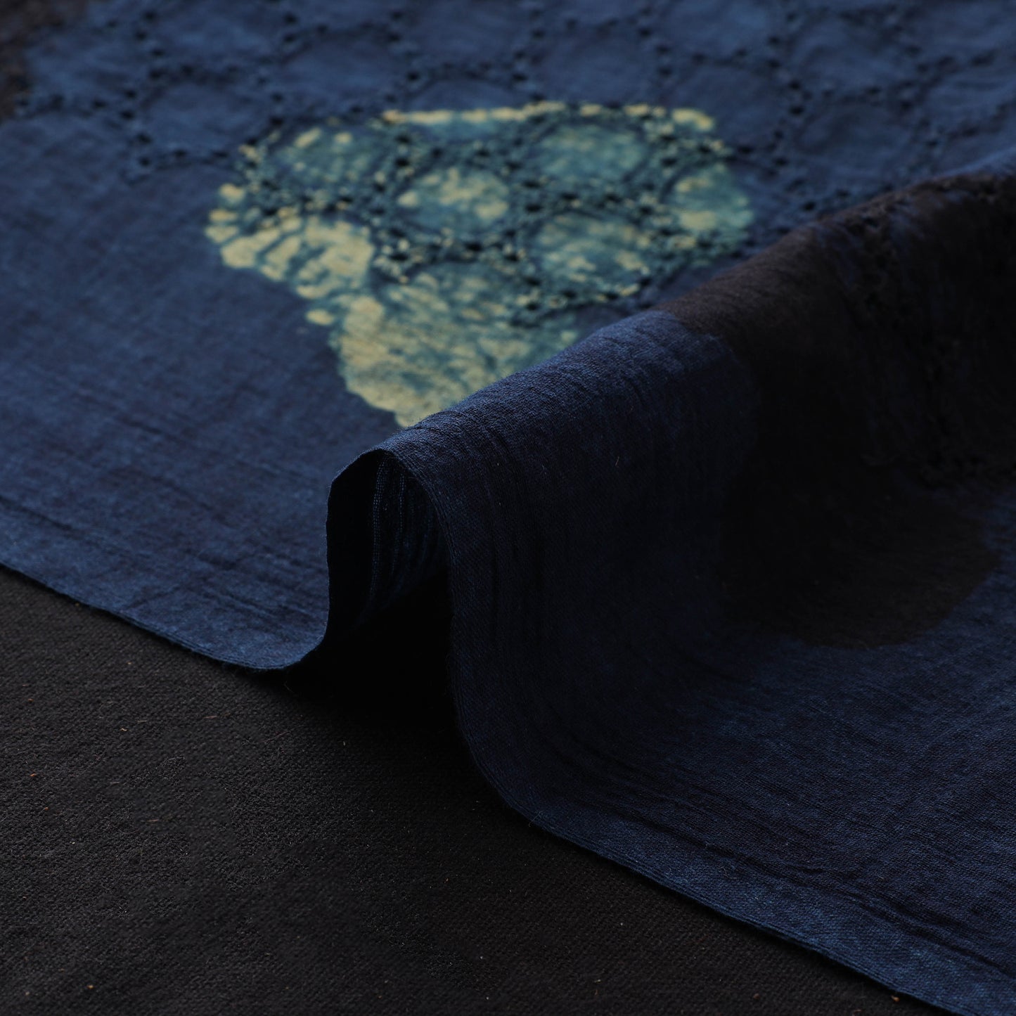 Ajrakh Hand Block Print Natural Dyed Cotton Hakoba Fabric 29