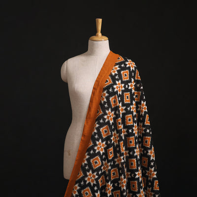 Telia Rumal Pure Handwoven Cotton Pochampally Double Ikat Fabric 13