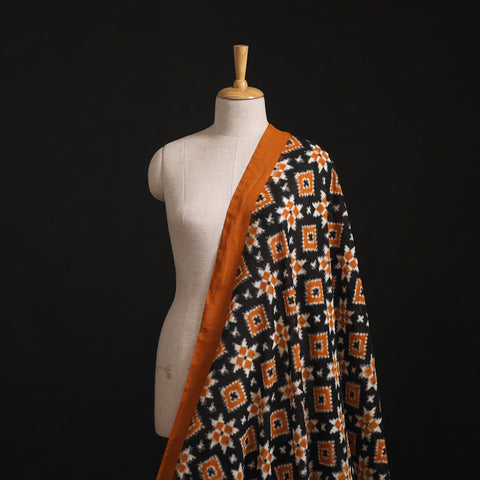 Telia Rumal Pure Handwoven Cotton Pochampally Double Ikat Fabric 13