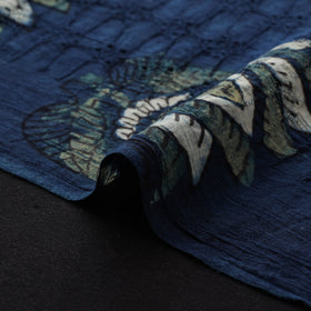 Ajrakh Hand Block Print Natural Dyed Cotton Hakoba Fabric 33
