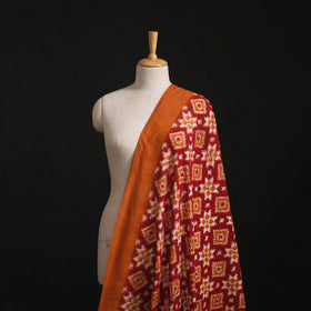Telia Rumal Pure Handwoven Cotton Pochampally Double Ikat Fabric 01
