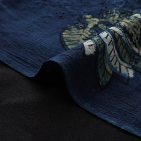 Ajrakh Hand Block Print Natural Dyed Cotton Hakoba Fabric 34