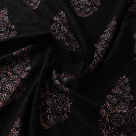 Hakoba Hand Block Ajrakh Print Natural Dyed Cotton Fabric 57