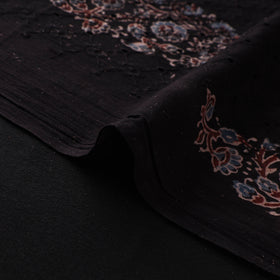 Hakoba Hand Block Ajrakh Print Natural Dyed Cotton Fabric 57