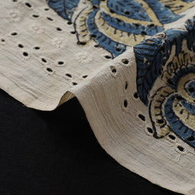 Ajrakh Hand Block Print Natural Dyed Cotton Hakoba Fabric 35