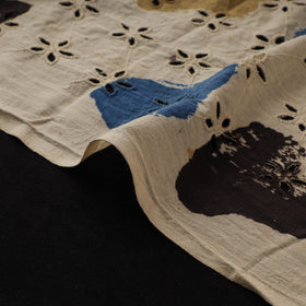 Ajrakh Hand Block Print Natural Dyed Cotton Hakoba Fabric 37