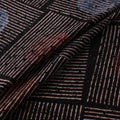 Hakoba Hand Block Ajrakh Print Natural Dyed Cotton Fabric 61