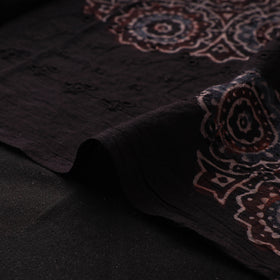 Ajrakh Hand Block Print Natural Dyed Cotton Hakoba Fabric 38