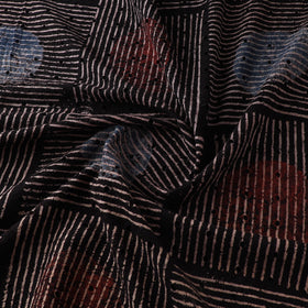 Hakoba Hand Block Ajrakh Print Natural Dyed Cotton Fabric 61