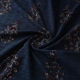 Hakoba Hand Block Ajrakh Print Natural Dyed Cotton Fabric 63