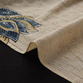 Ajrakh Hand Block Print Natural Dyed Cotton Hakoba Fabric 40